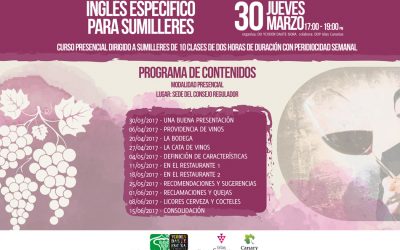 CURSO DE INGLÉS ESPECÍFICO PARA SUMILLERES