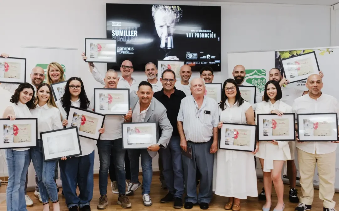 El Curso de Sumiller del Campus del Vino de Canarias inicia su novena edición en octubre